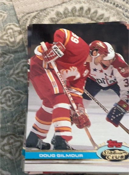 1991-92 Topps Stadium Club #96 Doug Gilmour — front