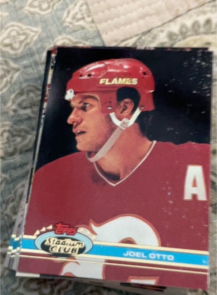 1991-92 Topps Stadium Club #170 Joel Otto — front
