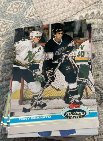 1991-92 Topps Stadium Club #14 Tony Granato — front