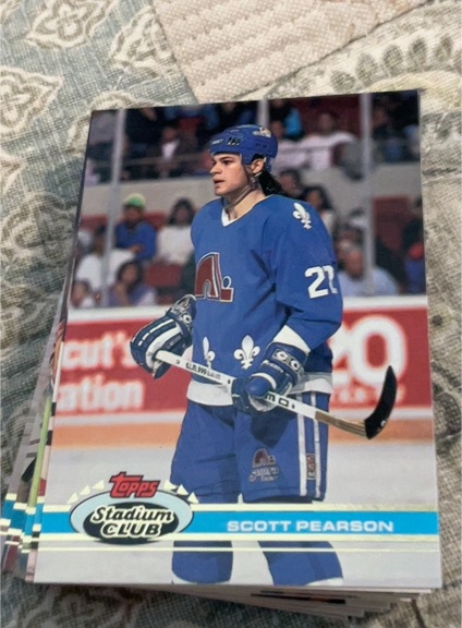 1991 Topps Stadium Club #Scott Pearson — front