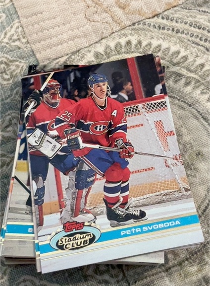 1991-92 Topps Stadium Club #127 Petr Svoboda — front