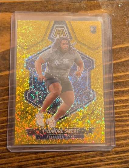 2024 Panini Mosaic #338 T'Vondre Sweat — front
