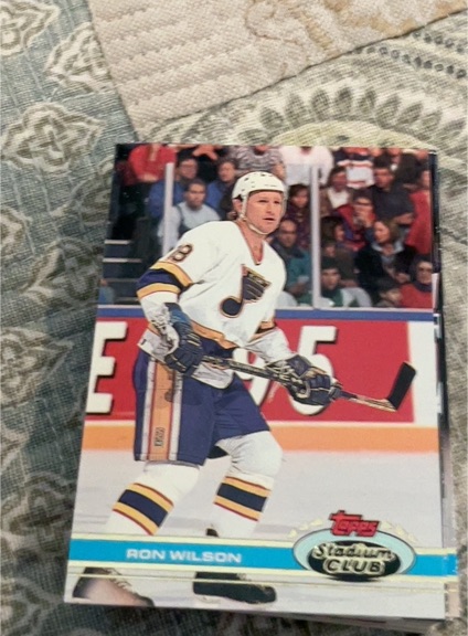 1991-92 Topps Stadium Club #347 Ron Wilson — front