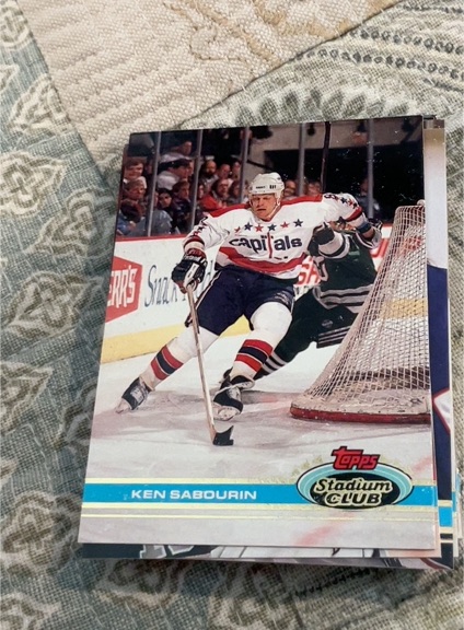 1991-92 Topps Stadium Club #396 Ken Sabourin — front