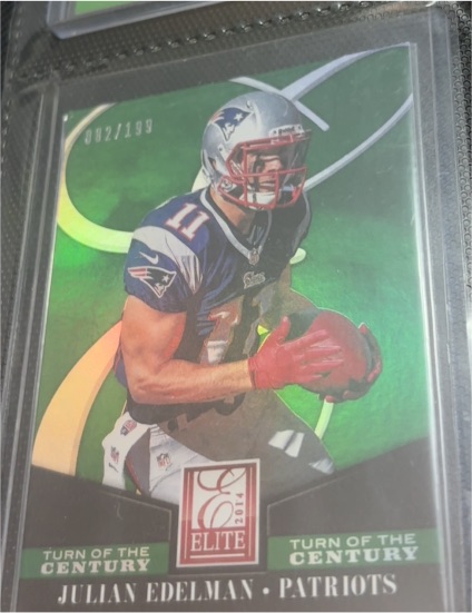 2014 Panini Elite #58 Julian Edelman — front