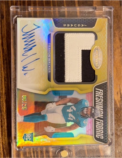 2022 Panini Certified Freshman Fabric #FMS-TW Travon Walker — front