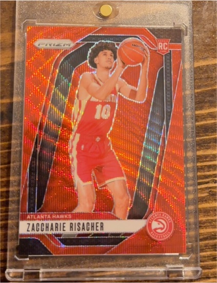 2024-25 Panini Prizm #265 Zaccharie Risacher — front