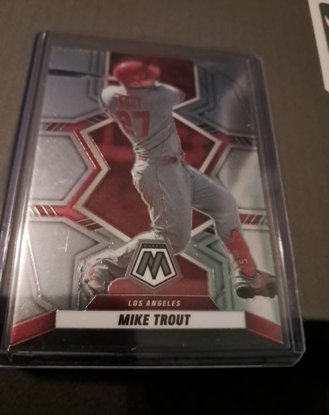 2022 Panini Mosaic Baseball #98 Mike Trout — front