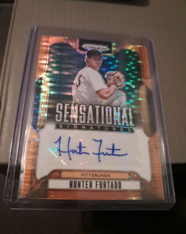 2025 Panini Prizm Sensational Signatures Pulsar Hunter Furtado — front