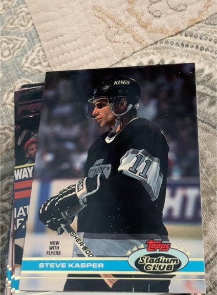 1991-92 Topps Stadium Club #139 Steve Kasper — front