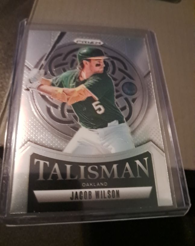 2025 Panini Prizm #5 Jacob Wilson — front