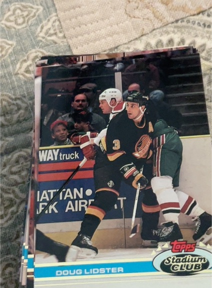 1991-92 Topps Stadium Club #72 Doug Lidster — front