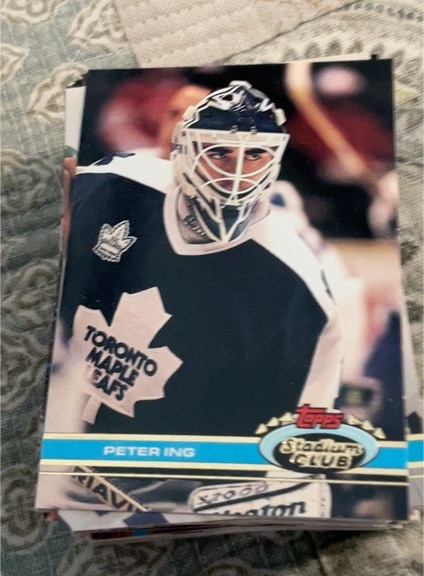 1991-92 Topps Stadium Club #352 Peter Ing — front