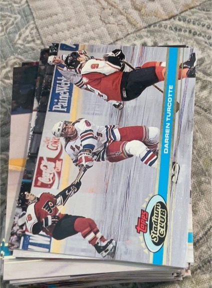 1991-92 Topps Stadium Club #346 Darren Turcotte — front