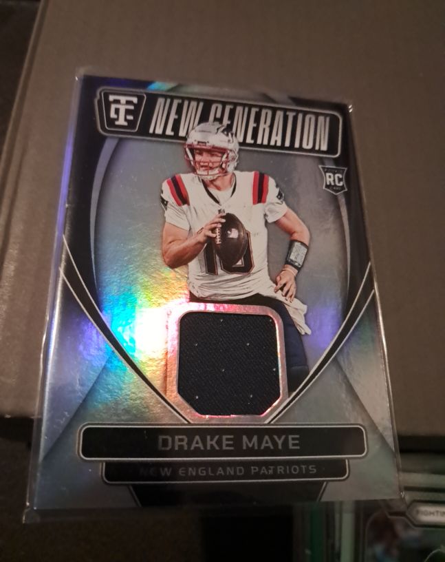 2024 Panini Totally Certified New Generation #NGJ-DME Drake Maye — front