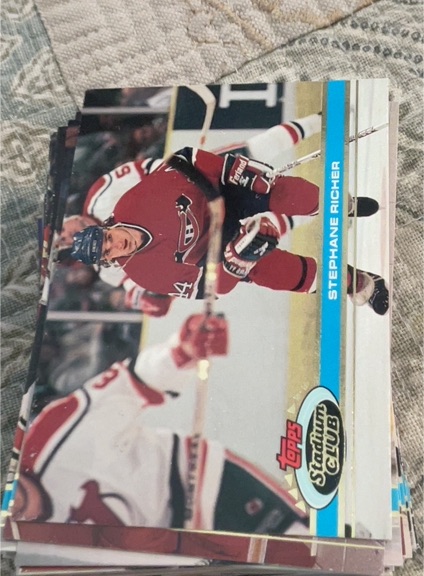 1991-92 Topps Stadium Club #86 Stephane Richer — front