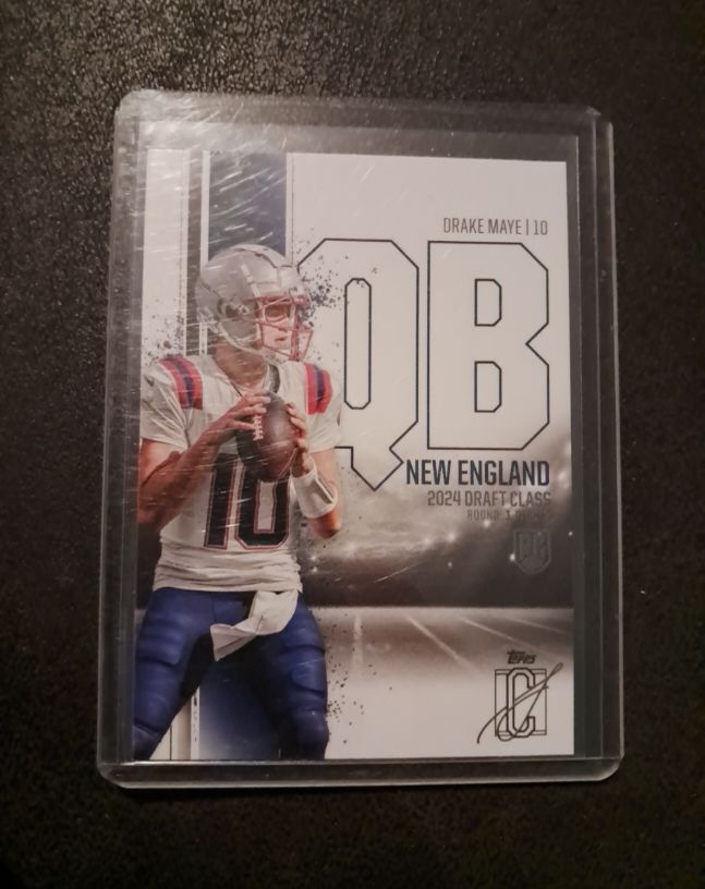 2024 Topps Signature Class #152 Drake Maye — front