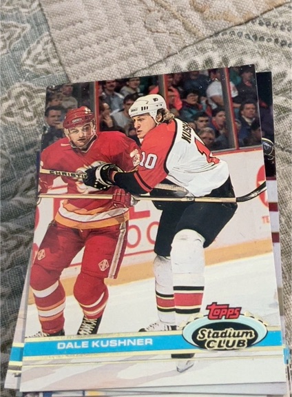 1991-92 Topps Stadium Club #349 Dale Kushner — front