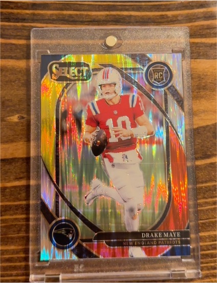 2024 Panini Select #218 Drake Maye — front