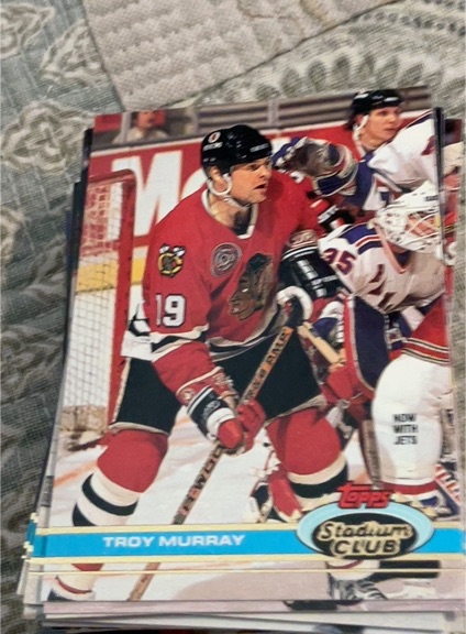 1991-92 Topps Stadium Club #167 Troy Murray — front