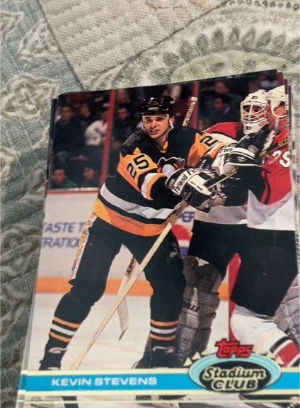 1991-92 Topps Stadium Club #234 Kevin Stevens — front