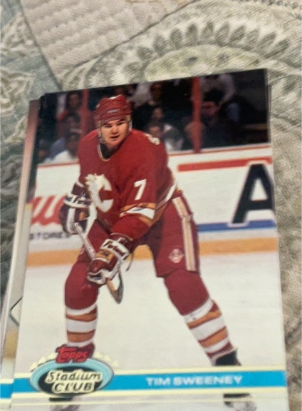 1991-92 Topps Stadium Club #394 Tim Sweeney — front