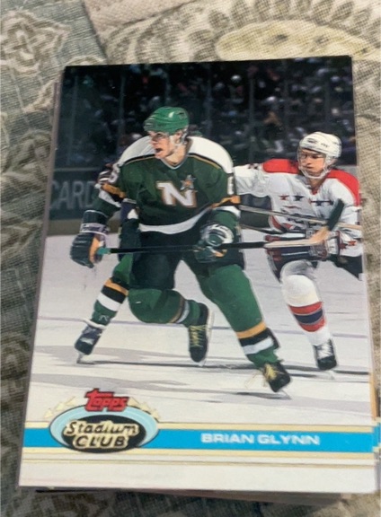 1991-92 Topps Stadium Club #388 Brian Glynn — front