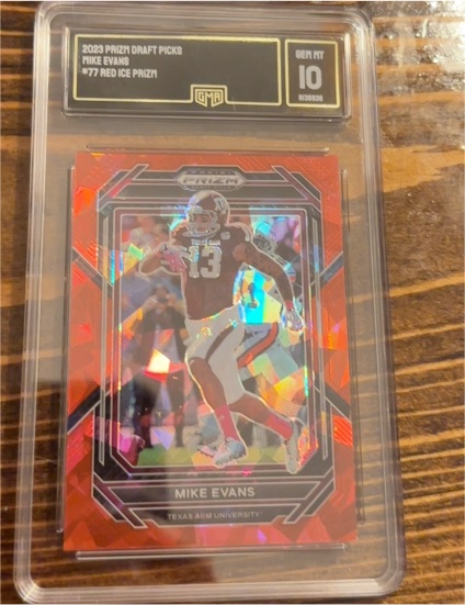 2023 Panini Prizm Draft Picks #77 Mike Evans — front
