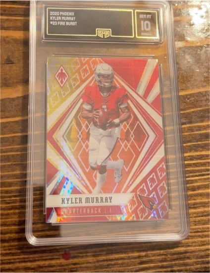 2020 Panini Phoenix #23 Kyler Murray Fire Burst — front