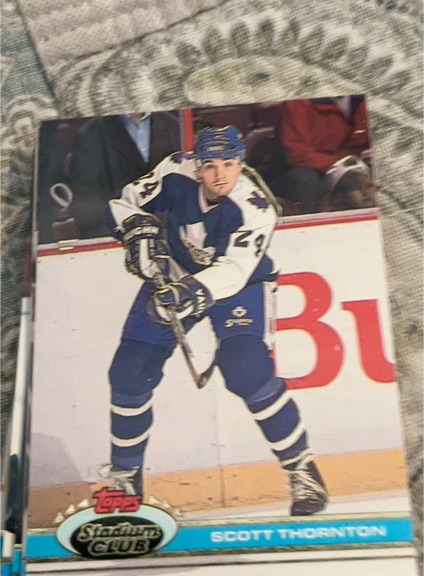 1993-94 Topps Stadium Club #296 Scott Thornton — front