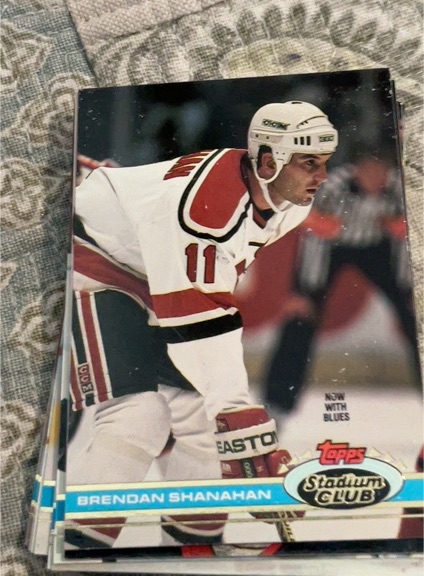 1991-92 Topps Stadium Club #199 Brendan Shanahan — front