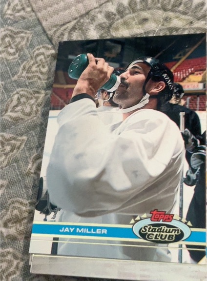 1991-92 Topps Stadium Club #63 Jay Miller — front