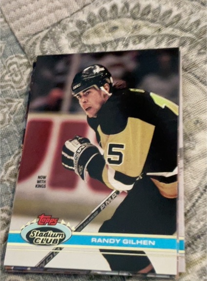 1991-92 Topps Stadium Club #275 Randy Gilhen — front