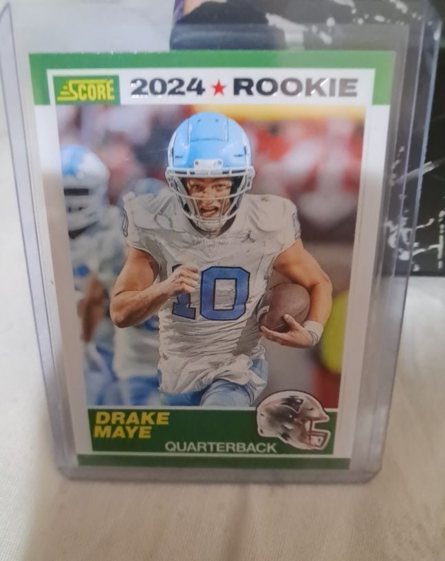 2024 Score #3 Drake Maye 35th Anniversary Rookie — front