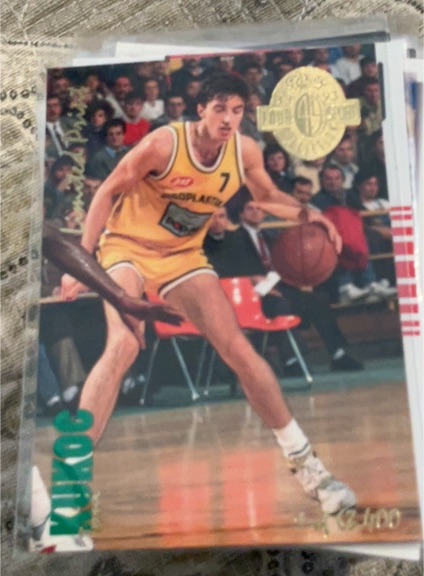 1993 Classic Four Sport #LP7 Toni Kukoc — front