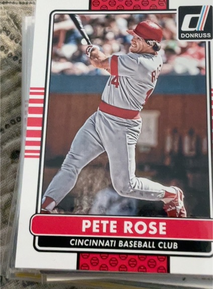 2015 Donruss #192 Pete Rose — front