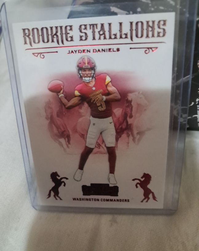 2024 Panini Contenders Rookie Stallions #3 Jayden Daniels — front