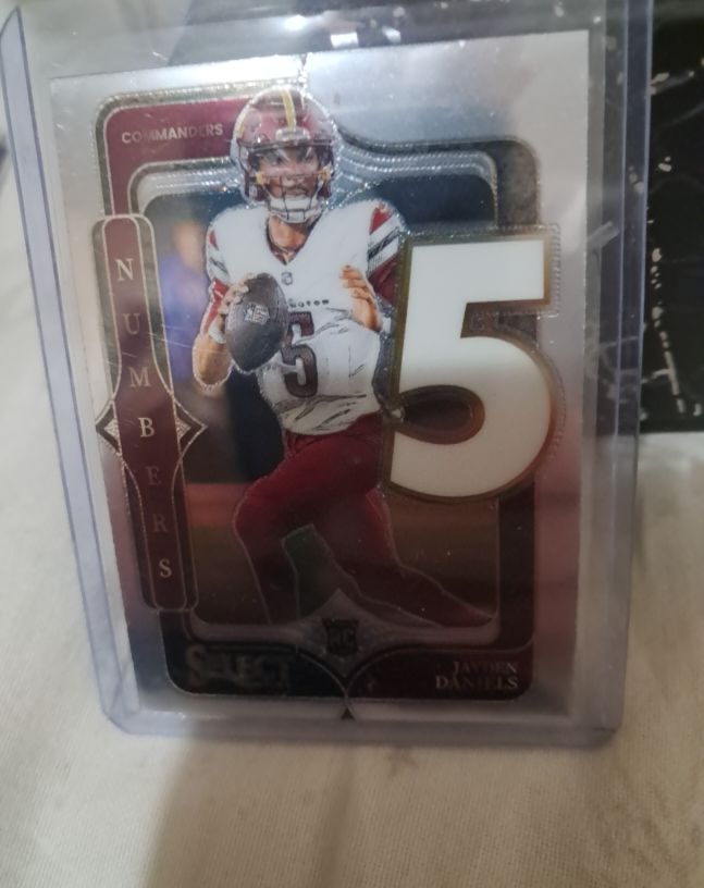 2024 Panini Select - Select Numbers Malik Nabers #5 Rookie — front
