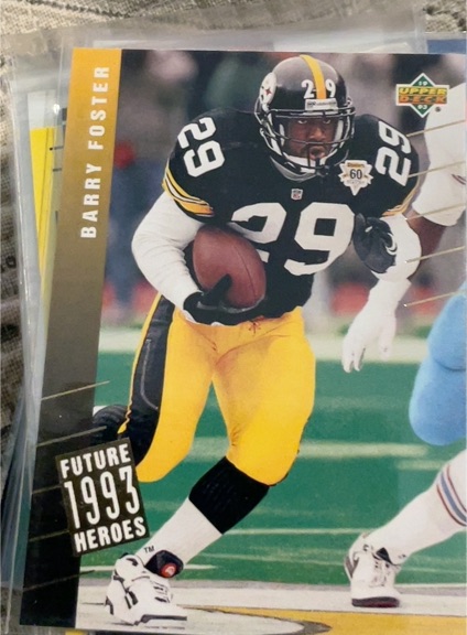 1993 Upper Deck #37 Barry Foster Future Heroes — front