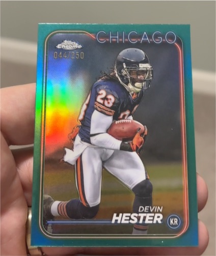 2024 Topps Chrome #17 Devin Hester — front