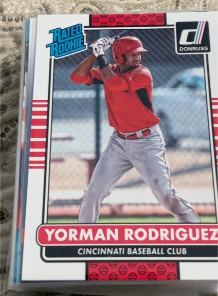 2015 Donruss #42 Yorman Rodriguez RC — front