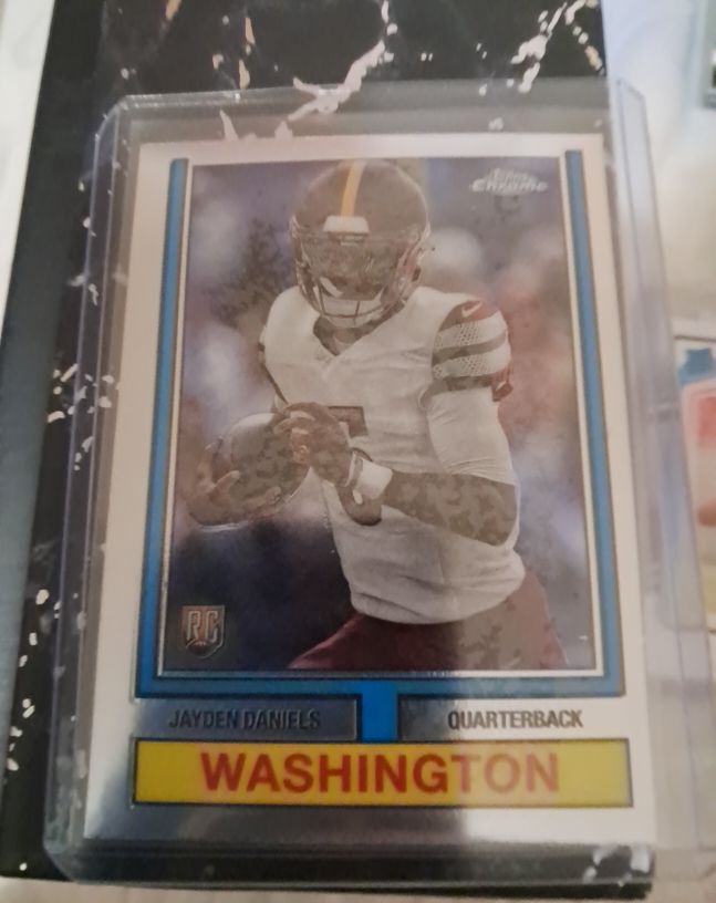 2024 Topps Chrome 1974 Throwback #74TF-2 Jayden Daniels — front
