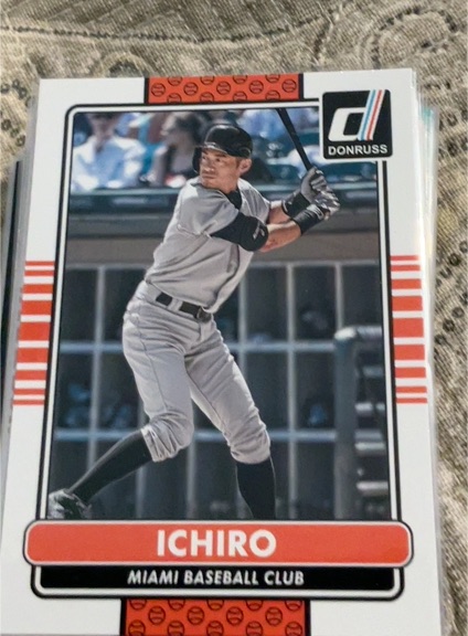 2015 Donruss #126 Ichiro Suzuki — front