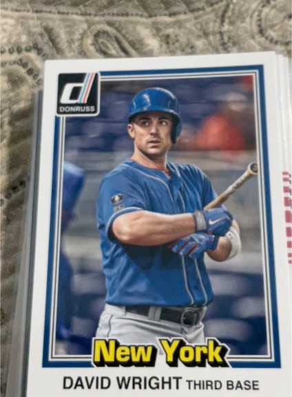 2014 Donruss David Wright New York Mets — front
