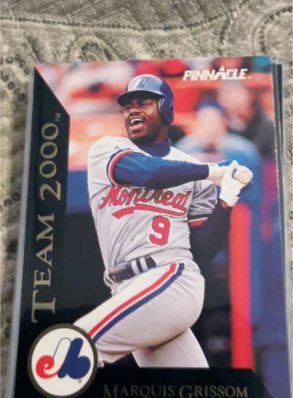 1992 Pinnacle Team 2000 #11 Marquis Grissom — front