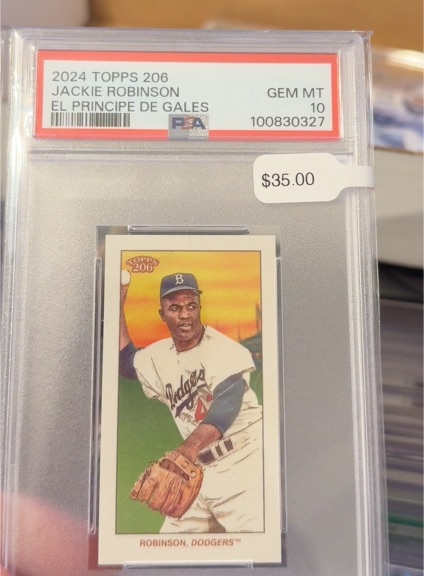2024 Topps 206 #206 Jackie Robinson — front
