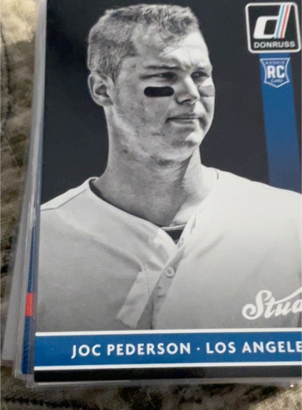 2015 Donruss Studio #8 Joc Pederson — front