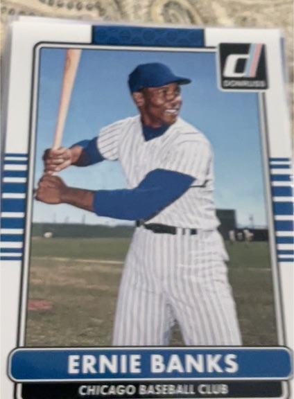 2015 Donruss #195 Ernie Banks — front