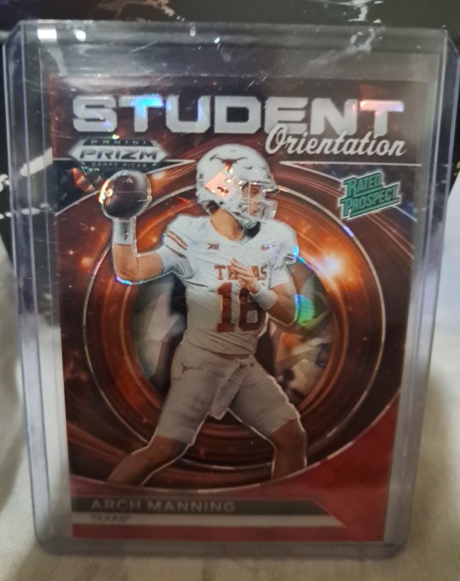 2024 Panini Prizm Draft Picks Student Orientation #SO-AM Arch Manning — front