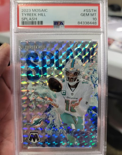 2023 Panini Mosaic #SSTH Tyreek Hill Splash — front